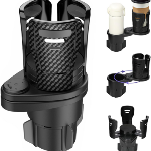Portavaso Multifunción Ajustable para Auto